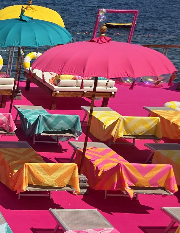 OMBRELLONE BALI PINK