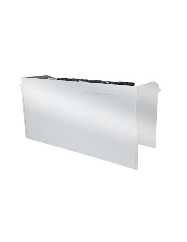 BANCONE DJ SPECCHIATO CON LUCI LED - PIEGHEVOLE