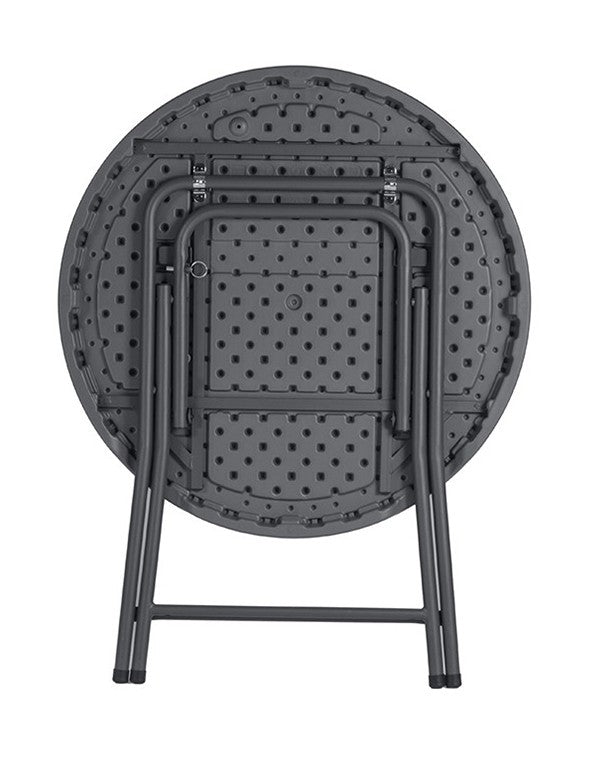 TAVOLINO PIEGHEVOLE IN METALLO E PLASTICA
