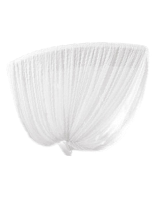 TENDA IN DOPPIO GEORGETTE BIANCO