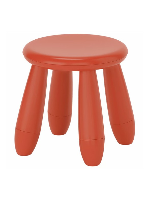 SGABELLINO PER BAMBINI ROSSO