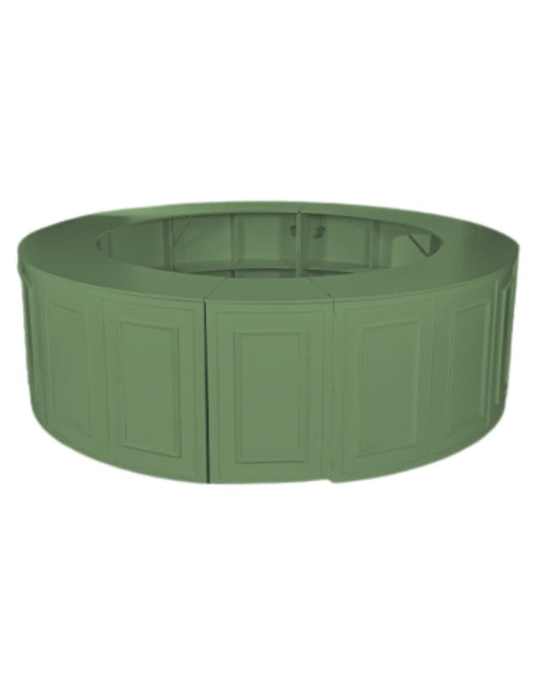 BANCONE BAR CURVO VERDE BOSCO