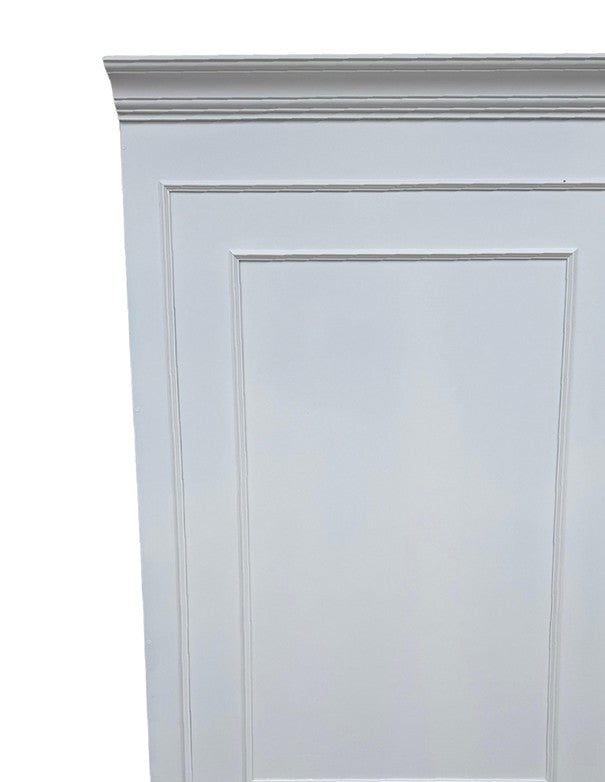 PARETE BOISERIE BIANCA