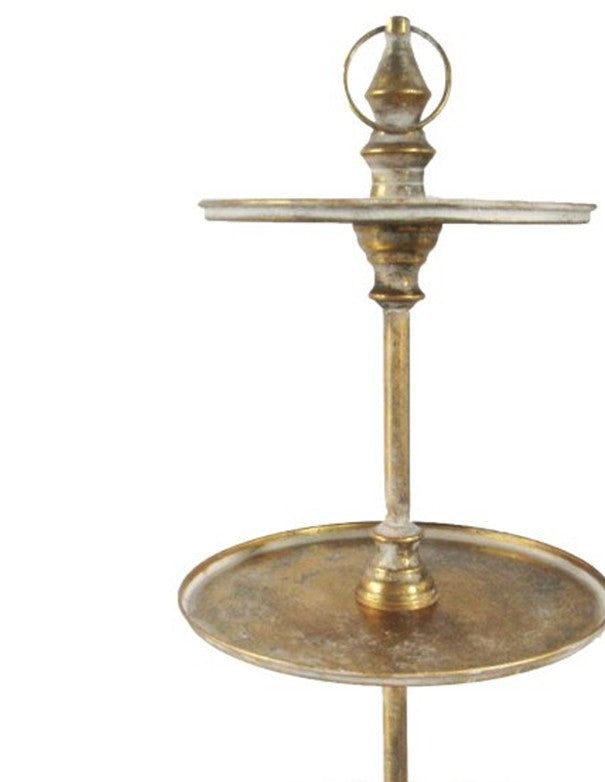 ALZATINA ORO ANTICATO TRE PIANI