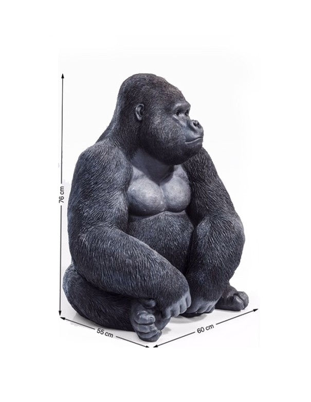 FIGURA DECORATIVA GORILLA