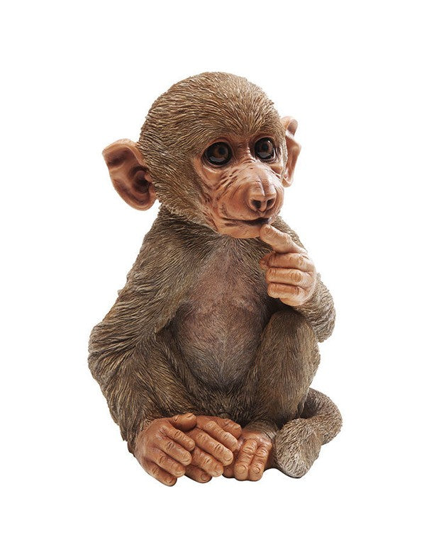 FIGURA DECORATIVA CUCCIOLO DI SCIMMIA
