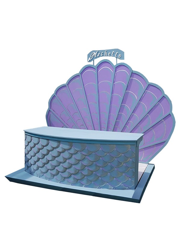 BANCONE CONCHIGLIA IN MULTISTRATO E COMPENSATO