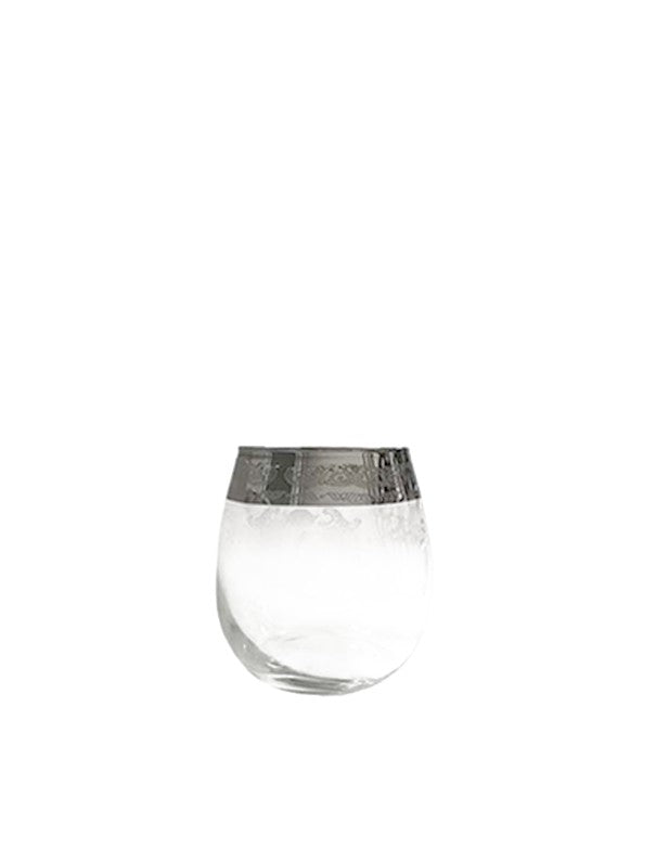 BICCHIERE LINEA MELODIA FILO ARGENTO