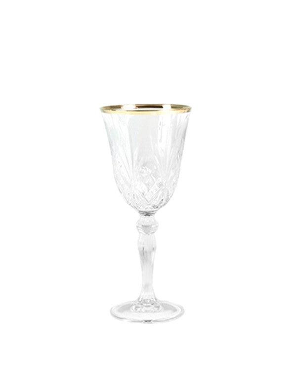 BICCHIERE LINEA MELODIA FILO ORO