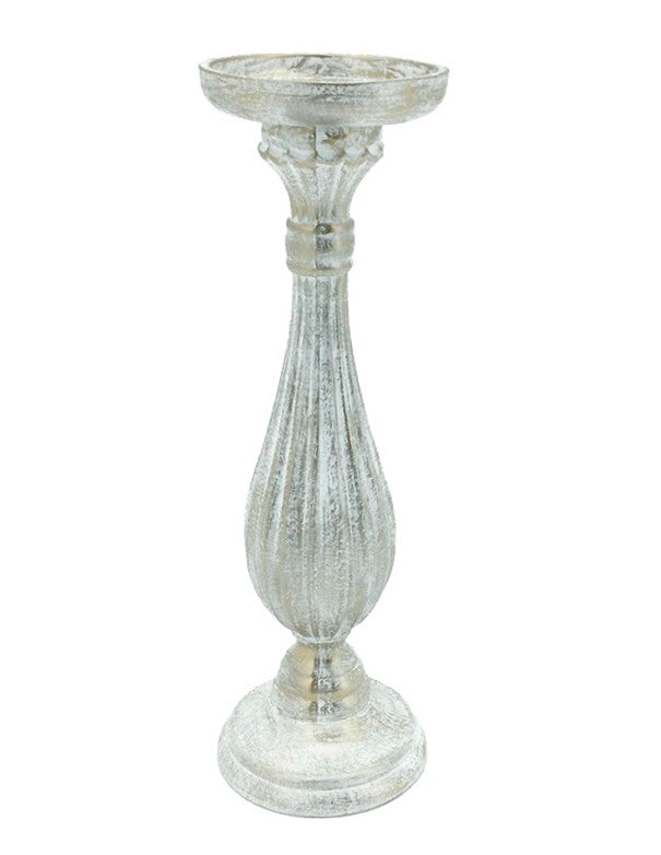 MONOCANDELA ALISSO BIANCO E ORO
