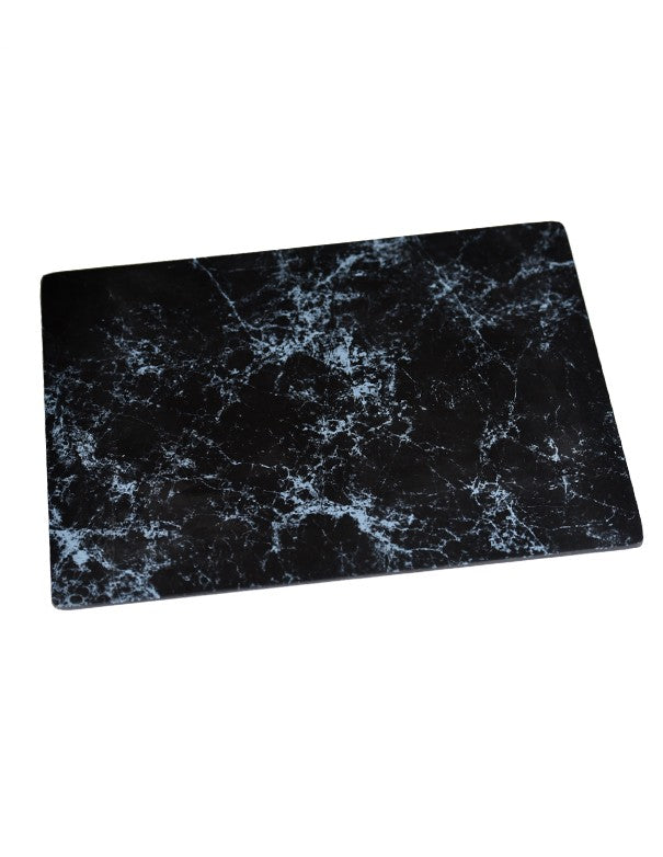 VASSOIO PIANO EFFETTO MARMO NERO