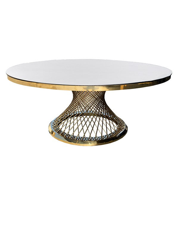 TAVOLO GOLD TONDO