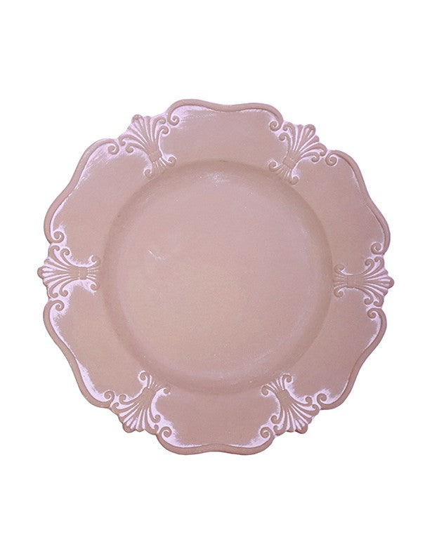 SOTTOPIATTO CLASSICO ROSA CIPRIA CHIARO