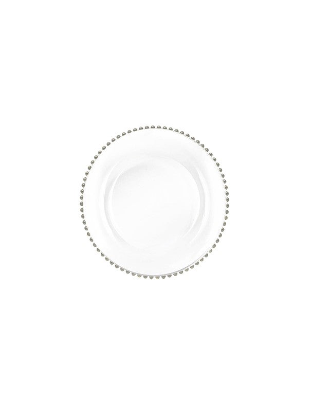 SOTTOPIATTO E PIATTINO PANE SOLE ARGENTO