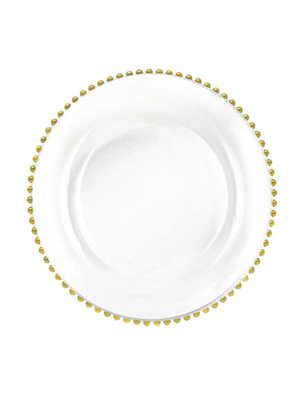 SOTTOPIATTO E PIATTINO PANE SOLE ORO