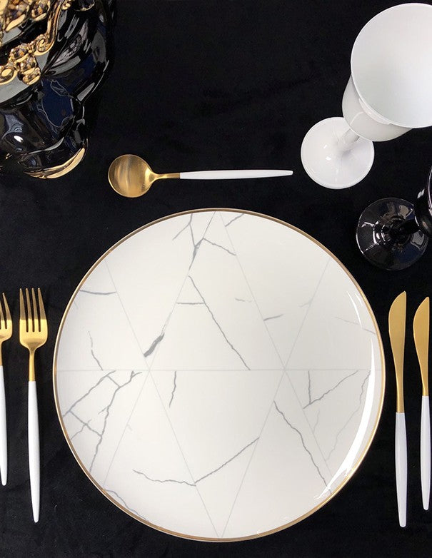 PIATTI LINEA WHITE MARBLE