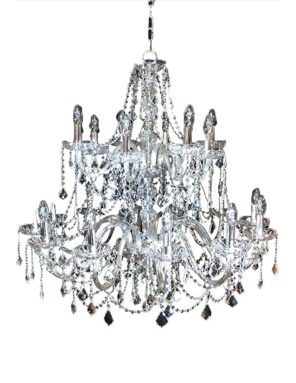 LAMPADARIO CRISTALLO 30 LUCI