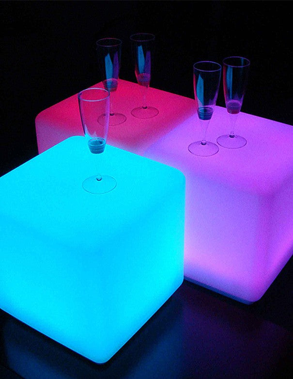 POUF CUBO LUMINOSO