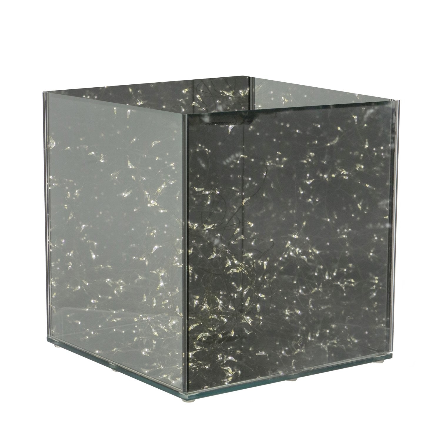 CUBO LUCCIOLE IN VETRO