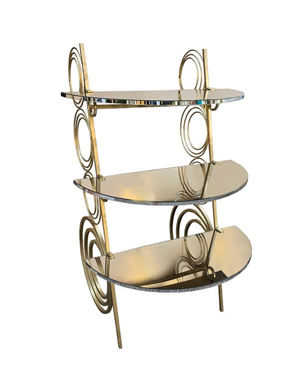 ESPOSITORE DESIGN CERCHI ORO