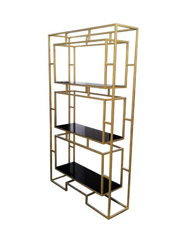 RETROBAR VETRINA DESIGN ORO