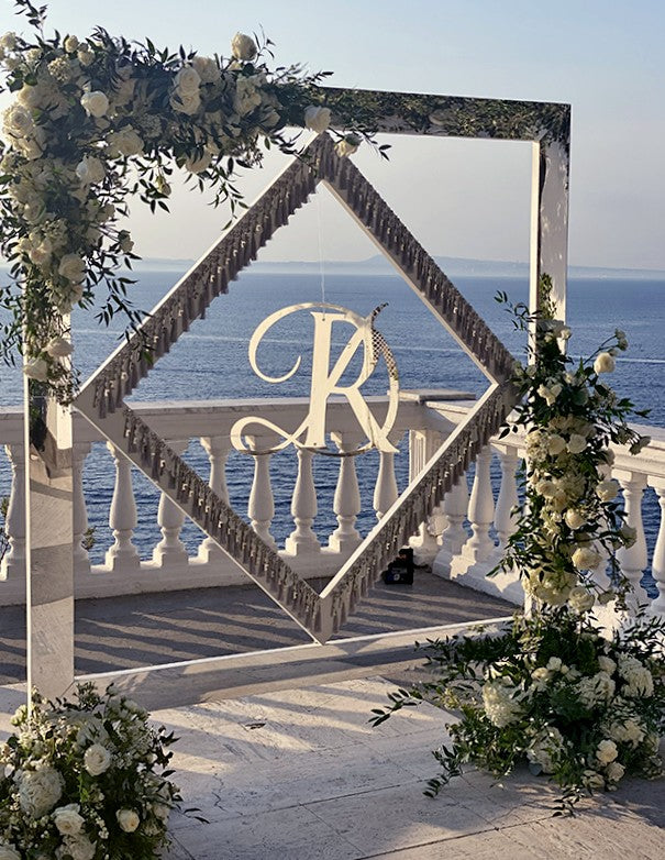 BACKDROP ROMBO CON LED