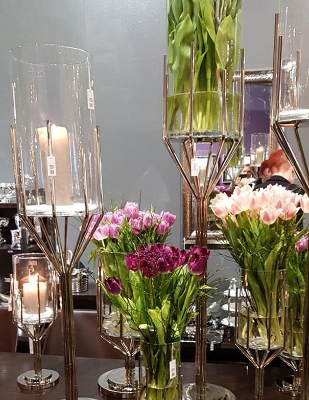 CANDELABRO PIOVRA ORO