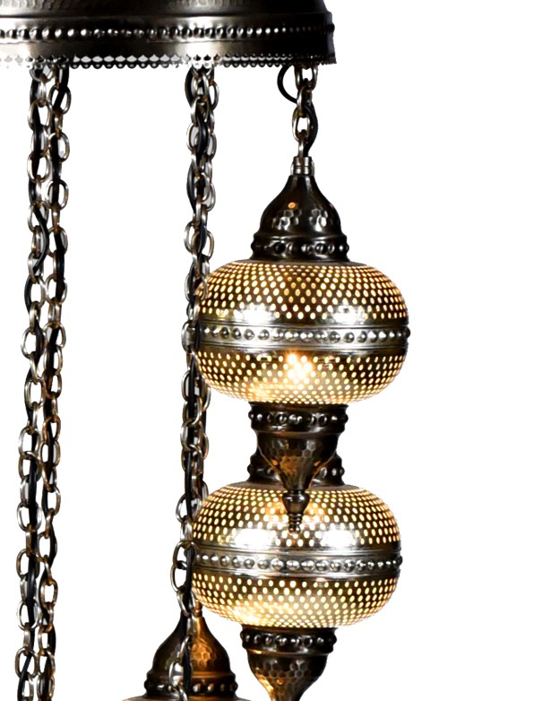 LAMPADARIO TURCO A 9 LUCI