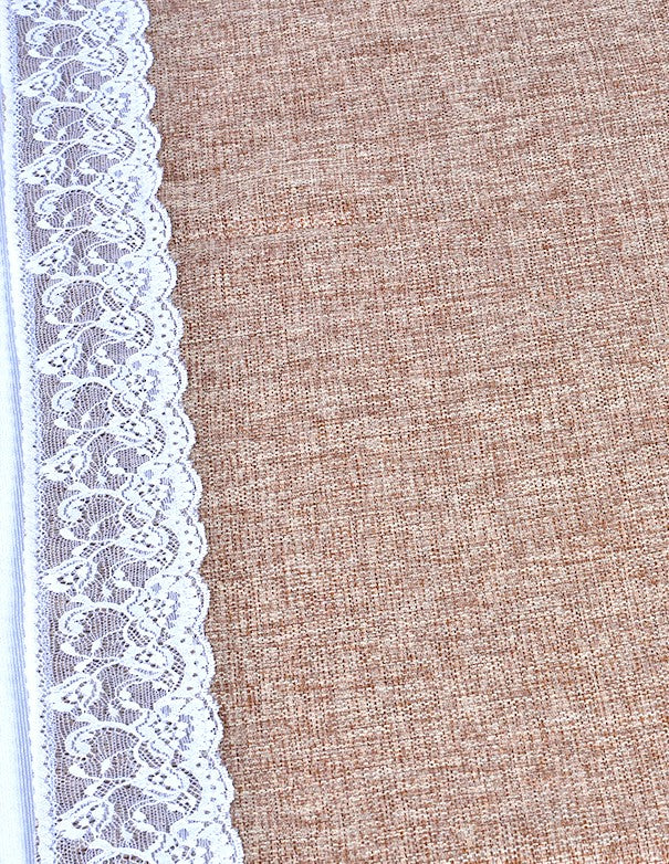 RUNNER JUTA CON BORDO MACRAME'