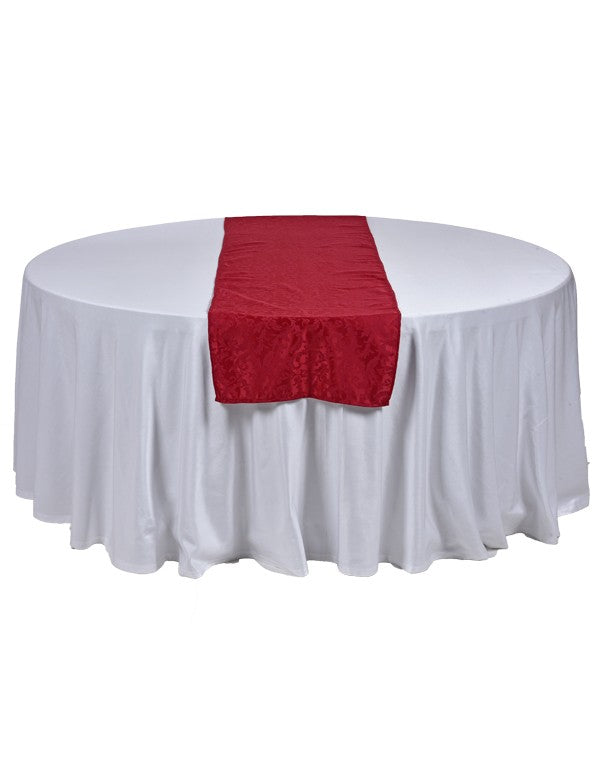 RUNNER COTONE BORDEAUX DAMASCATO