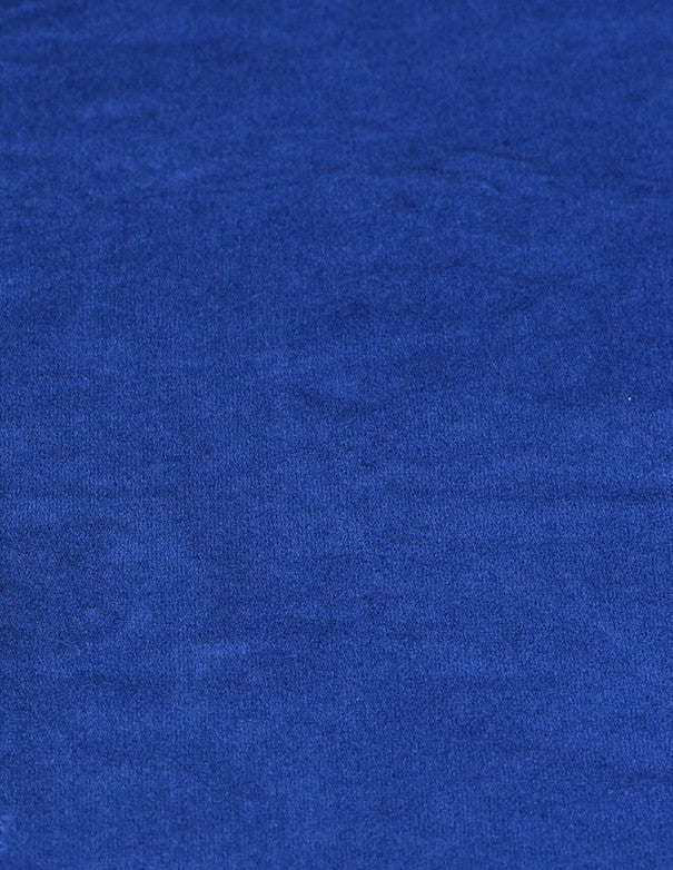 TOVAGLIA QUADRATA VELLUTO BLU NOTTE