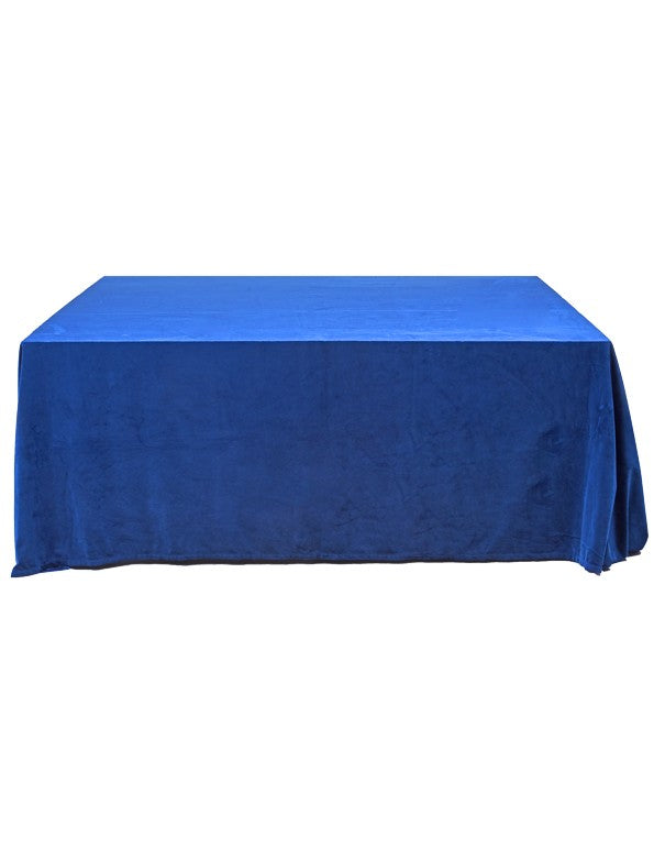 TOVAGLIA QUADRATA VELLUTO BLU NOTTE