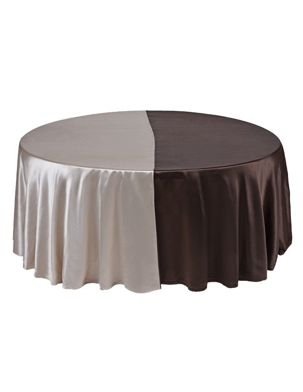 TOVAGLIA RASO BICOLORE BEIGE/MARRONE