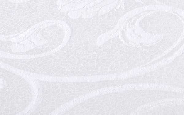 TOVAGLIOLO COTONE BIANCO DAMASCATO