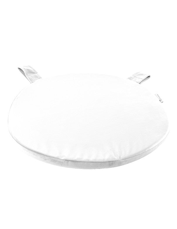 CUSCINO IN COTONE BIANCO PER SEDIA VENEZIA