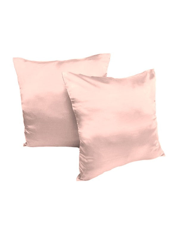 CUSCINO IN RASO ROSA CIPRIA