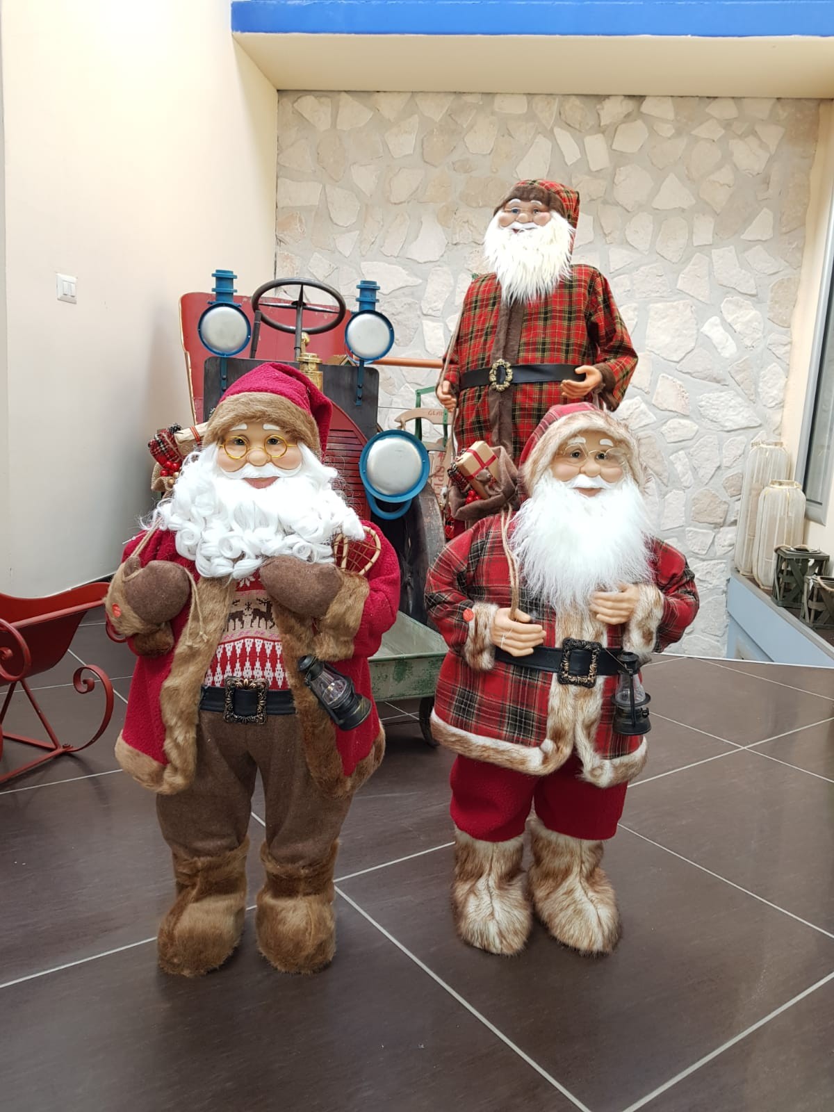 BABBO NATALE SCOZZESE GRANDE