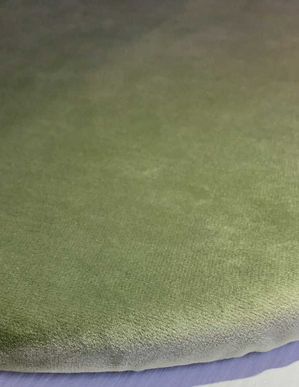 SOTTOPIATTO TONDO VELLUTO VERDE LADUREE