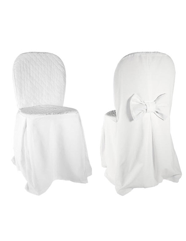 FANTASMINO COTONE BIANCO CON FIOCCO