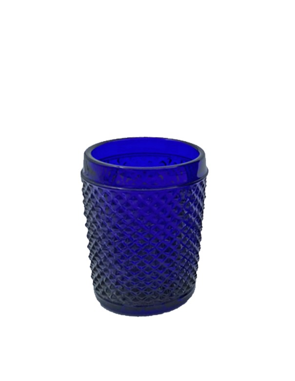 BICCHIERE LINEA PRISMA BLU