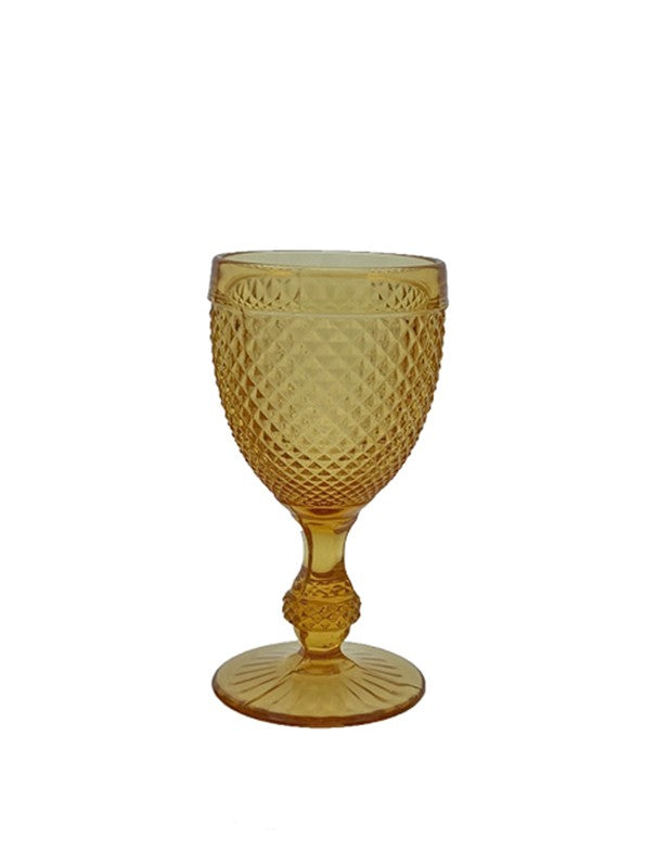 BICCHIERE LINEA PRISMA AMBRA