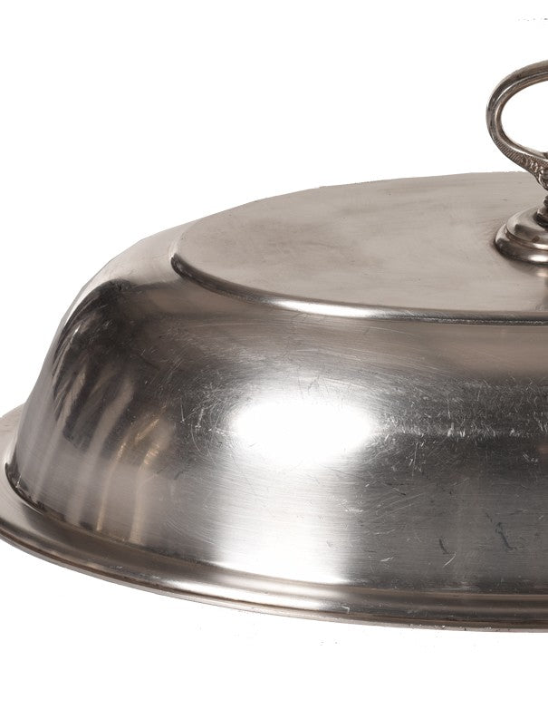 CLOCHE OVALE ARGENTO