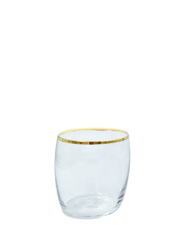 BICCHIERE LINEA SABINA FILO ORO