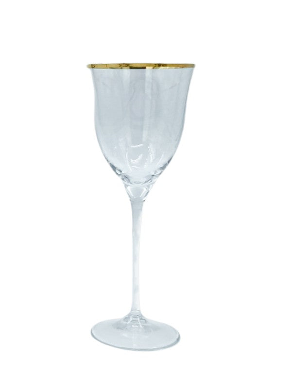BICCHIERE LINEA SABINA FILO ORO