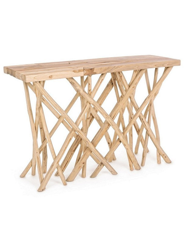 CONSOLLE AILI IN LEGNO NATURALE