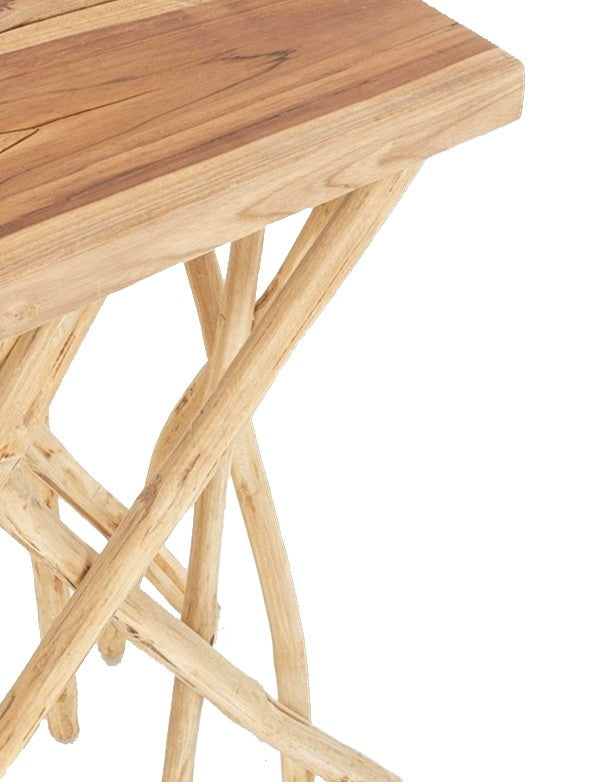 CONSOLLE AILI IN LEGNO NATURALE