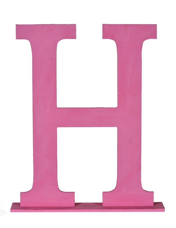 LETTERE LEGNO ROSA "COACHELLA"
