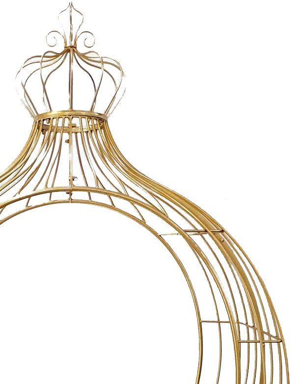 CARRETTINO CARROZZA ORO