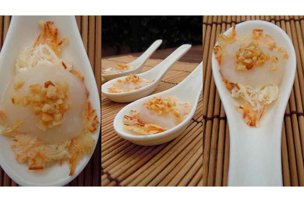 CUCCHIAINO FINGER PORCELLANA