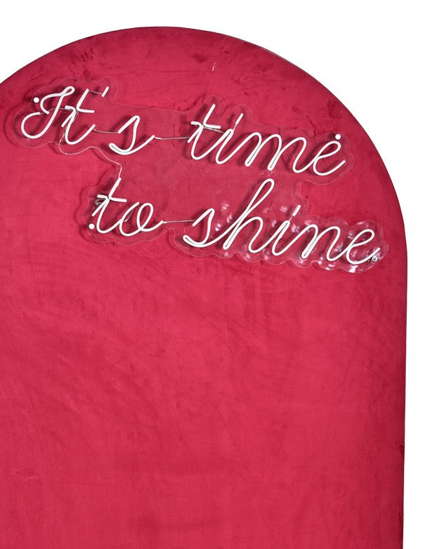 PANNELLATURA AUTOPORTANTE CICLAMINO CON LED IT'S TIME TO SCHINE